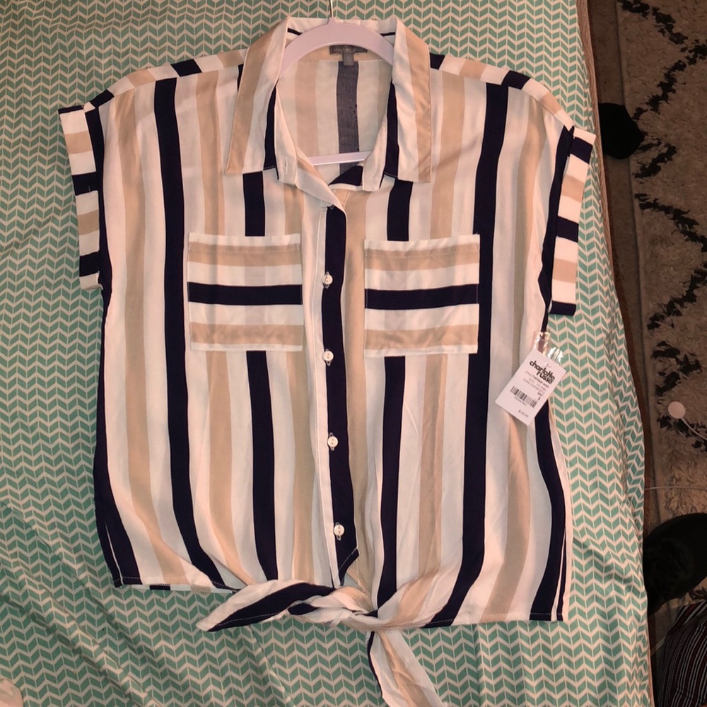 Charlotte Russe stripped shirt